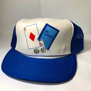 Mr. Lucky Snap back Truckers hat